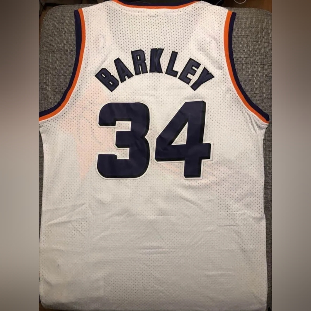 New w/ Tags Phoenix Suns Charles Barkley Throwback Jersey Multiple Sizes - Picture 2 of 4